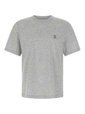 BRUNELLO CUCINELLI: Camisetas - Camiseta - Gris