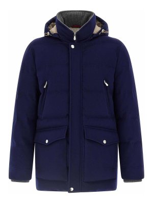 BRUNELLO CUCINELLI: casual jackets - Flannel Down Jacket