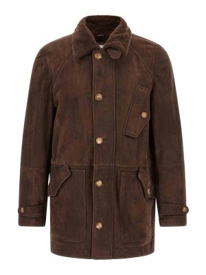 BRUNELLO CUCINELLI: Vestes casuals - Veste Casual - Marron