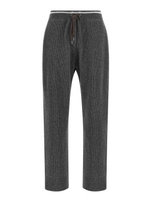 BRUNELLO CUCINELLI: casual trousers - English Ribbed Trousers