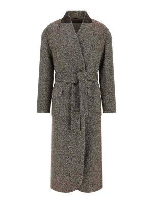 BRUNELLO CUCINELLI: short coats - Single-Breasted Coat