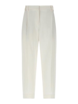 BRUNELLO CUCINELLI: Casual Hosen - Casual Hose - Weiß