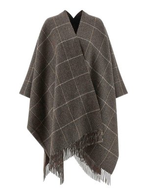 BRUNELLO CUCINELLI: Capes & Ponchos - Cape - Braun