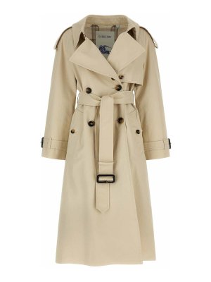 BURBERRY: Kurze Mäntel - Kurzer Mantel - Beige