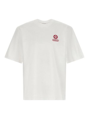 CASABLANCA: T-shirts - T-Shirt - Weiß