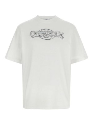 CASABLANCA: Tシャツ - Tシャツ - 白