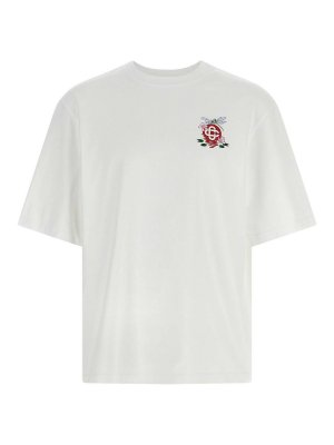 CASABLANCA: T-shirts - T-Shirt - Weiß