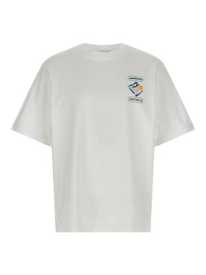 CASABLANCA: T-shirts - T-Shirt - Weiß