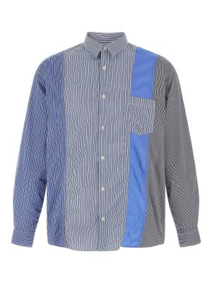 COMME DES GARÇONS HOMMES PLUS: camicie - Camicia patchwork
