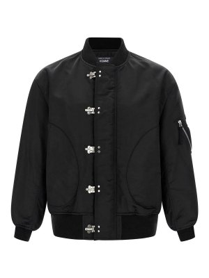COMME DES GARÇONS HOMMES PLUS: casual jackets - Nylon Bomber Jacket