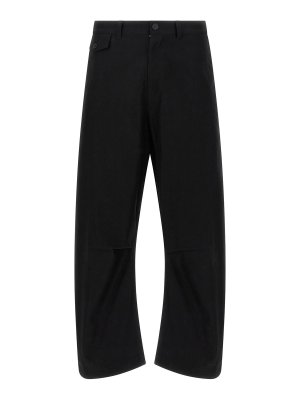 COMME DES GARÇONS HOMMES PLUS: Pantalons casual - Pantalons Décontractés - Noir