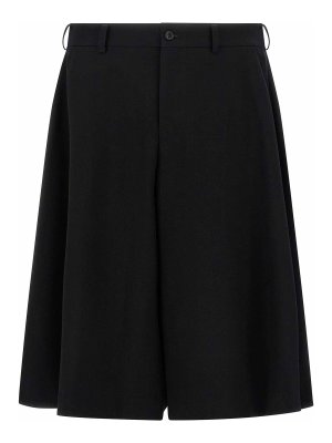 COMME DES GARÇONS HOMMES PLUS: Hosen Shorts - Shorts - Schwarz