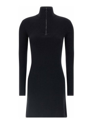 Courreges: Robe longueur genou - Robe Au Genou - Noir