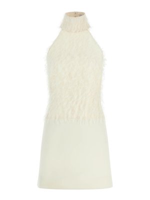 Courreges: knee length dresses - Fils Coups Insert Dress