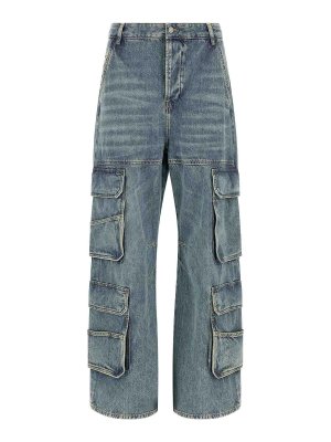 DIESEL: bootcut jeans - D-Sire-Cargo-D Jeans