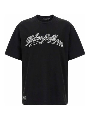 DOLCE & GABBANA: Tシャツ - Tシャツ - 白