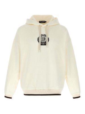 DOLCE & GABBANA: Sudaderas y suéteres - Sudadera - Blanco