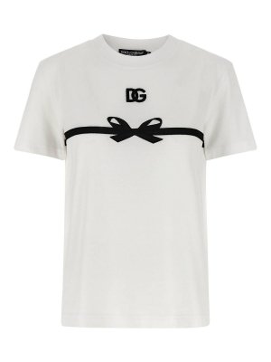 DOLCE & GABBANA: T-shirts - T-Shirt - Weiß