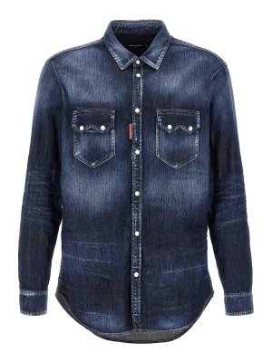 DSQUARED2: camicie - Rilassa la camicia dan