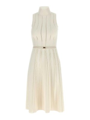 ELISABETTA FRANCHI: knee length dresses - Weft Dress  Jour
