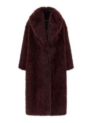 ELISABETTA FRANCHI: Kurze Mäntel - Kurzer Mantel - Dunkelrot