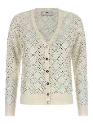 ELISABETTA FRANCHI: cardigan - Crystal Cardigan