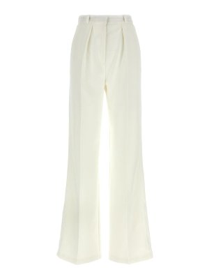 ELISABETTA FRANCHI: Tailored & Formal trousers - Tuxedo-Effect Trousers
