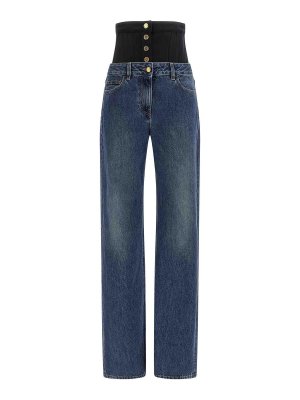ELISABETTA FRANCHI: Bootcut - Bootcut Jeans - Blau