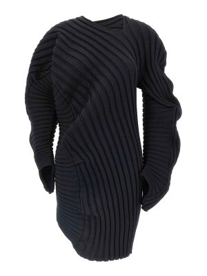 PLEATS PLEASE ISSEY MIYAKE: Tops und Tank Tops - Top - Schwarz
