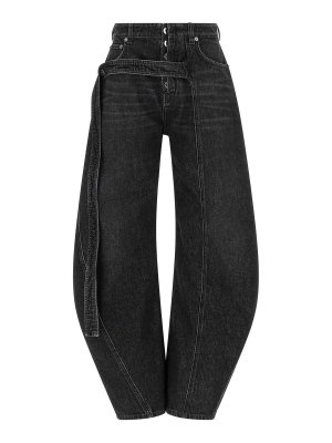 JEAN PAUL GAULTIER: Bootcut - Bootcut Jeans - Schwarz