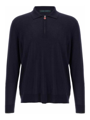 KITON: polo shirts - Knitted Polo Shirt