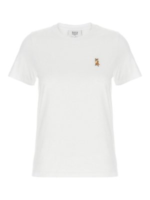 MAISON KITSUNÉ: Camisetas - Camiseta - Blanco