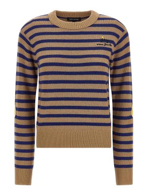 MARC JACOBS: Strickpullover mit Rundhalsausschnitt - Rundhalspullover - Bunt