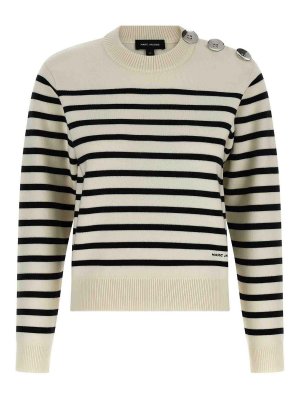 MARC JACOBS: Strickpullover mit Rundhalsausschnitt - Rundhalspullover - Bunt