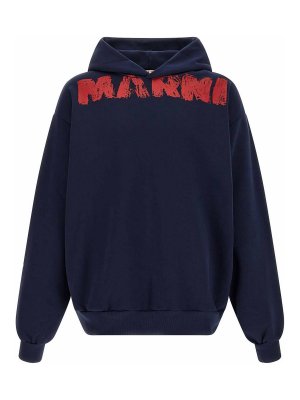 Marni: Sweatshirts & Sweaters - Monolith Hoodie