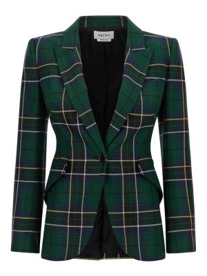 ALEXANDER MCQUEEN: blazers - Pointed Shoulder Blazer