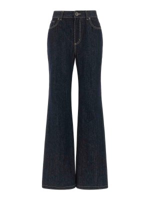 ALEXANDER MCQUEEN: bootcut jeans - Straight Leg Jeans