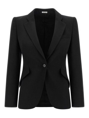 ALEXANDER MCQUEEN: ブレザー - ブレザー - 黒