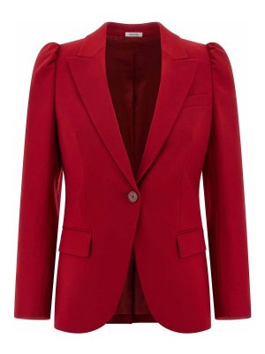 ALEXANDER MCQUEEN: blazers - Single-Breasted Blazer