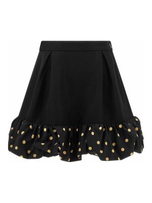 MOSCHINO: Knee length skirts & Midi - Polka Dots Insert Skirt