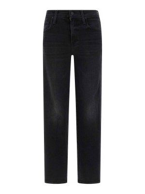 MOTHER: Bootcut - Bootcut Jeans - Schwarz