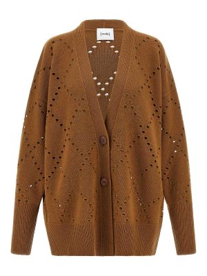 Nude: Cardigans - Cardigan - Marron