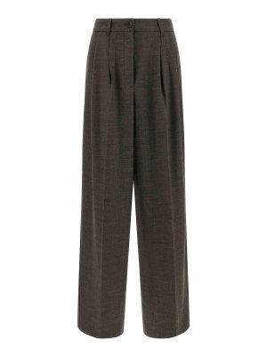 P.A.R.O.S.H.: Pantalons casual - Pantalons Décontractés - Marron