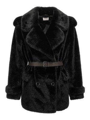 P.A.R.O.S.H.: cappotti corti - Pelliccia finta