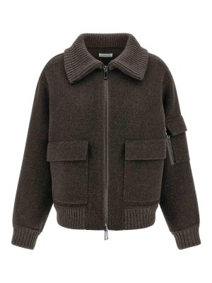 P.A.R.O.S.H.: Casualjacken - Casualjacke - Braun