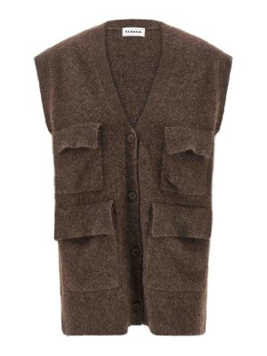 P.A.R.O.S.H.: maglieria gilet - Giubbotto lacoon