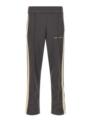 Palm Angels: pantaloni sport - Joggers per binario del logo classico