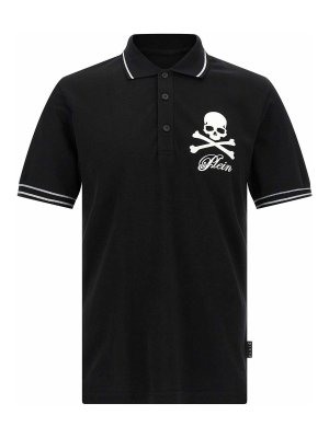 PHILIPP PLEIN: Poloshirts - Poloshirt - Schwarz