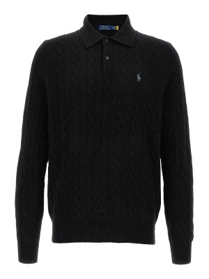 POLO RALPH LAUREN: Poloshirts - Poloshirt - Schwarz