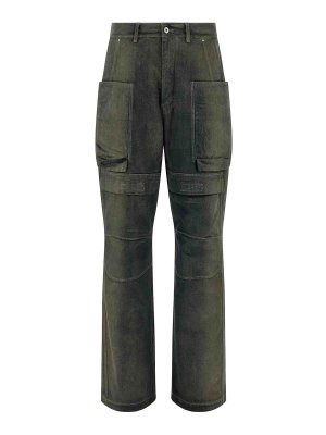 RICK OWENS: bootcut jeans - Stefan Cargo Jeans